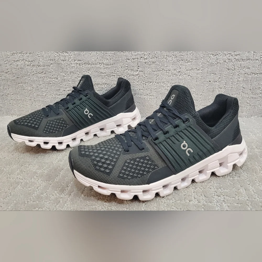 On Cloudswift Women's Size 8 Black Rock Athletic Running Sneakers Shoes 41.99581 - Picture 3 of 10